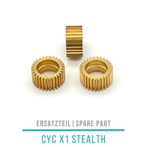 CYC X1 Stealth Messing Zahnräder